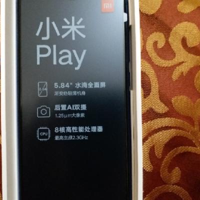 【下单享任性付3期免息】Xiaomi/小米 小米Play 流光渐变AI双摄 4GB+64GB 梦幻蓝 全网通4G 双卡双待 小水滴全面屏拍照游戏智能手机晒单图