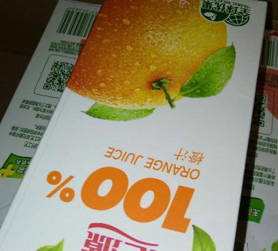 汇源 青春版 100%橙汁 出口标准 1Lx5盒 全新升级 便携礼盒装晒单图