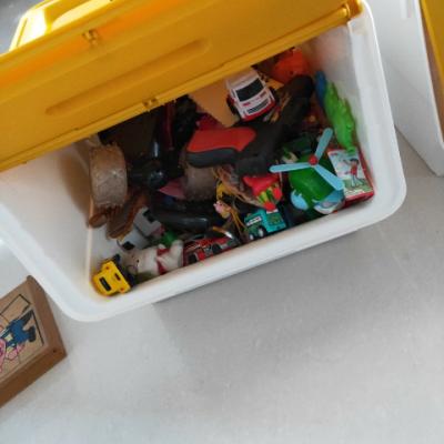 茶花(CHAHUA)塑料收纳箱2885翻盖重叠收纳柜大号玩具衣物收纳筐叠加储物箱单层装晒单图