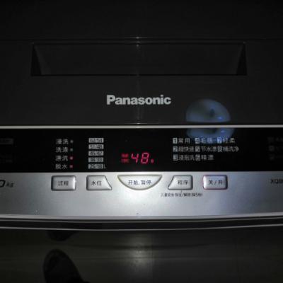 松下(Panasonic) XQB80-Q88T2R 8.0公斤 桶洗净 节能静音 智能童锁 时尚精良波轮洗衣机（灰色）晒单图