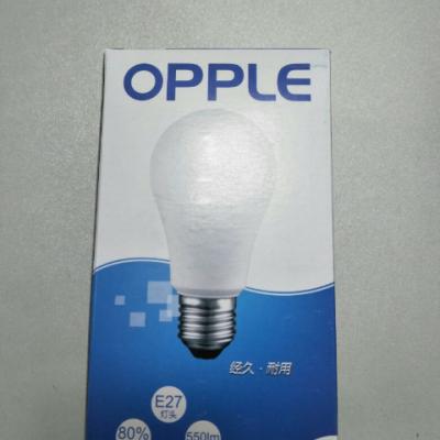 欧普照明OPPLE LED光源灯泡3W节能灯泡螺口E27球泡E14螺旋5W高亮家用大功率冷光（5000K以上）0-5W E27灯头日光色6000K 6W晒单图