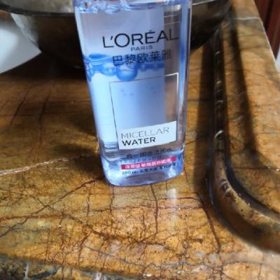 欧莱雅(LOREAL)三合一卸妆洁颜水 倍润型 250ml 卸妆水 卸妆液 L'OREAL晒单图