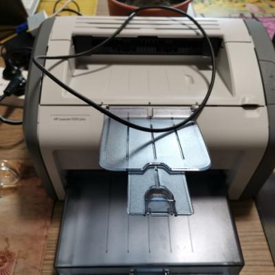 HP LaserJet 1020 Plus黑白激光打印机 学生打印作业打印晒单图