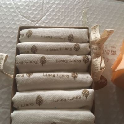 良良(LIANGLIANG)婴儿手帕巾棉质童巾宝宝毛巾婴儿用品柔软吸水小方巾6条装36cm*34cm 6条装晒单图