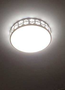品拓照明Grevol卧室灯LED吸顶灯亚克力简约现代客厅灯具套餐组合成套灯饰20M2 直径40-三色24W晒单图