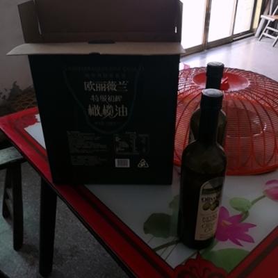欧丽薇兰 特级初榨橄榄油简装礼盒 750ml*2晒单图