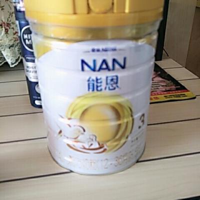 雀巢Nestle能恩3 幼儿配方奶粉 3段（1-3岁）900克罐装晒单图