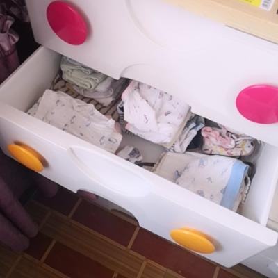 爱丽思(IRIS）五层 儿童玩具衣服收纳柜宝宝衣柜整理柜 标准5层/RG-555/白晒单图