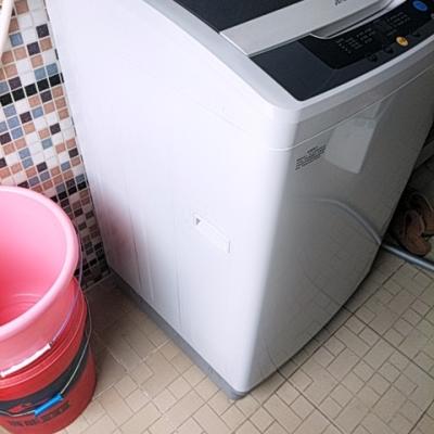 三洋（SANYO） WT8455M0S 8公斤全自动波轮洗衣机 原厂电机 非变频 24h预约 甩干脱水（亮灰色）晒单图