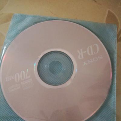 索尼（SONY）48x 光碟片 CD-R刻录光盘 10片装 CD刻录盘 空白CD光盘700兆/张 车载CD刻录盘 散装晒单图