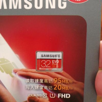 三星（SAMSUNG）32g内存卡 tf卡 U1 读取95MB/s 手机内存卡32GB存储卡晒单图