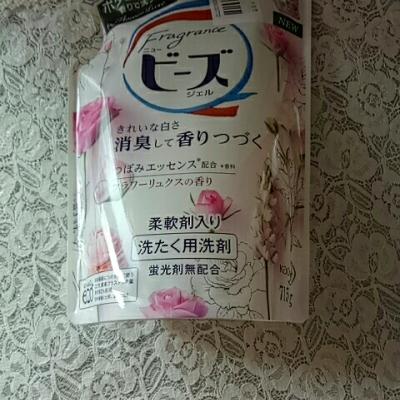 【日版】花王玫瑰洗衣液无荧光剂730g 替换装晒单图