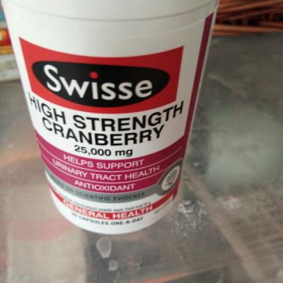 Swisse高强度蔓越莓胶囊25000mg 30粒/瓶装 澳洲进口 呵护女性健康 保健品晒单图