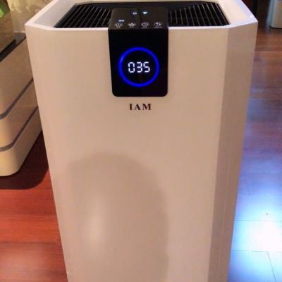 英国IAM空气净化器KJ850F-T1 CADR=897.7m³/h家用除雾霾PM2.5卧室除甲醛异味净化器晒单图