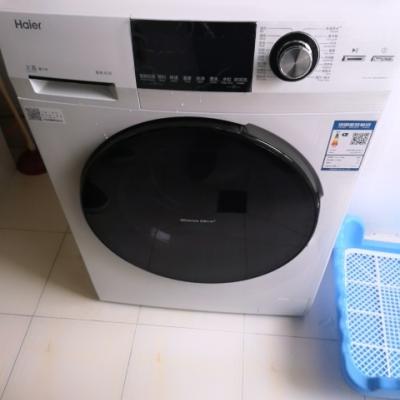 Haier/海尔洗衣机 10公斤直驱变频 智能全自动滚筒洗衣机EG10014BD959WU1晒单图