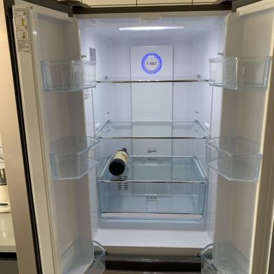 海尔（Haier）BCD-329WDVL 329升法式多门四门风冷无霜冰箱 一级能效 双变频智能双层直开抽屉家用电冰箱晒单图