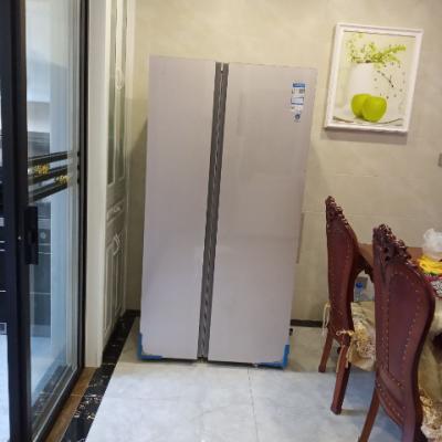 海尔（Haier）BCD-590WDECU1 590升对开门冰箱风冷无霜玻璃面板 智能WIFI 双变频低温净味家用电冰箱晒单图