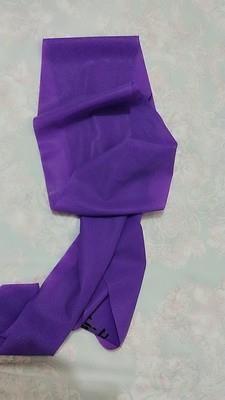 古米梵瑜伽正品拉力带健身女运动阻力带拉伸健身带弹力带男士力量训练 通用款紫色晒单图