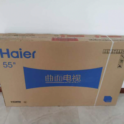海尔(Haier) LQ55H31 55英寸4K窄边框LED液晶曲屏超高清智能电视机晒单图