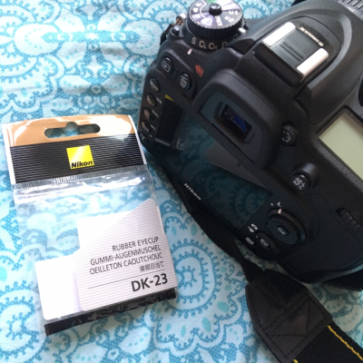Nikon/尼康 DK-23 眼罩 单反D7200 D7100 D300 D300S取景器 DK23晒单图