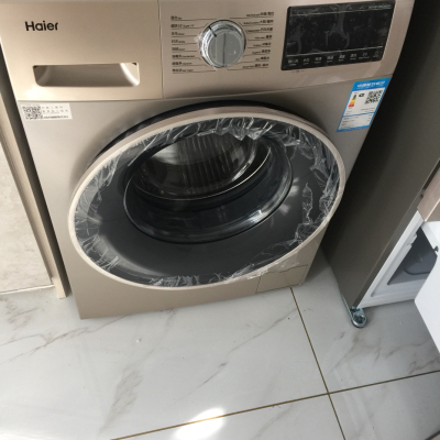 Haier/海尔洗衣机 10公斤大容量 巴氏杀菌 变频滚筒洗衣机EG10012B939GU1晒单图