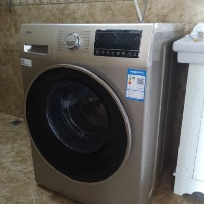 Haier/海尔洗衣机 10公斤大容量 巴氏杀菌 变频滚筒洗衣机EG10012B939GU1晒单图