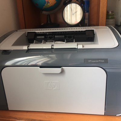 惠普(HP)LaserJet Pro P1106 黑白激光打印机 学生打印作业打印晒单图