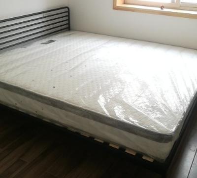 喜临门床垫21cm 护脊椰棕垫 偏硬邦尼尔弹簧床垫 简约现代卧室家具 双子座 1.8*2米晒单图