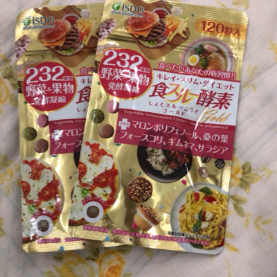 【8周年庆 第2件0元】ISDG日本进口 黄金Diet酵素120粒/袋晒单图