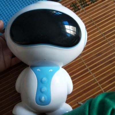 小琪XIAOQI F4 智能机器人玩具早教机家庭儿童陪伴故事机WIFI互动学习机蓝色晒单图