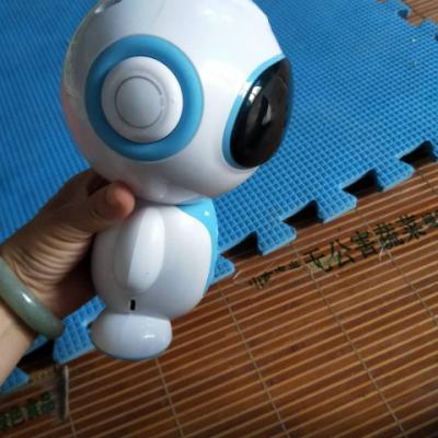 小琪XIAOQI F4 智能机器人玩具早教机家庭儿童陪伴故事机WIFI互动学习机蓝色晒单图