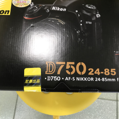 尼康(Nikon) D750(24-85mm) 数码专业级单反相机全画幅单镜头套装 传感器CMOS 约2432万有效像素晒单图