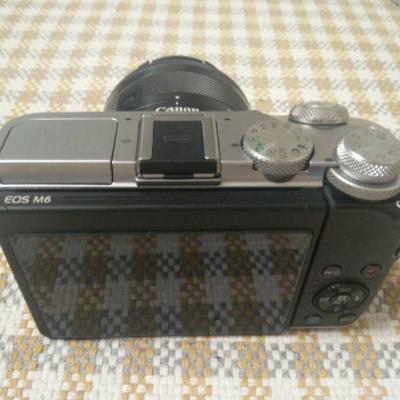 佳能（Canon）EOS M6（15-45镜头）银色微单单镜头套装（2420万像素 触控翻转LCD 全像素双核对焦）晒单图