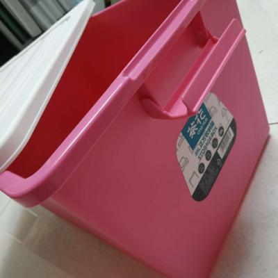 茶花(CHAHUA)35L加厚正方收纳箱28011T彩色塑料储物箱玩箱收纳盒其他49.5cm颜色随机晒单图