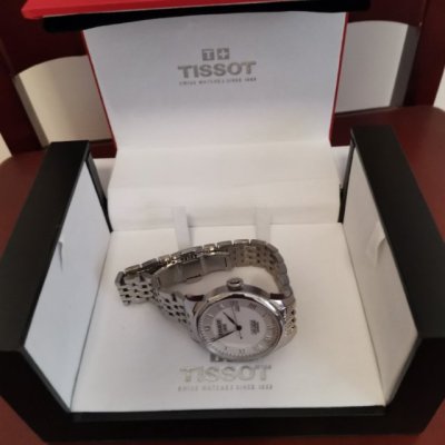 TISSOT天梭手表 力洛克系列经典腕表 机械钢带男表 男士手表 机械表 男 男表T41.1.483.33晒单图