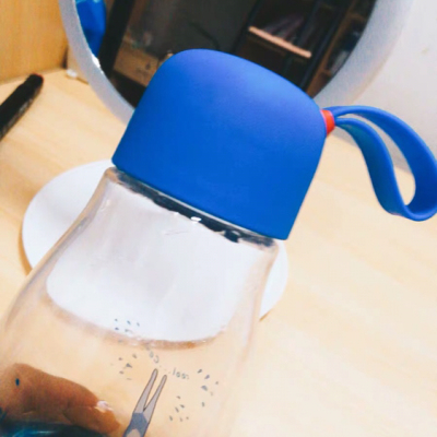 苏泊尔（SUPOR）塑料水杯便携随手杯可爱学生运动水杯女塑料杯简约耐摔杯子 510ml咏夏晒单图