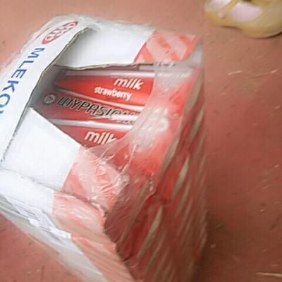 【包邮包税】妙可草莓味牛奶200ml*30盒/箱晒单图