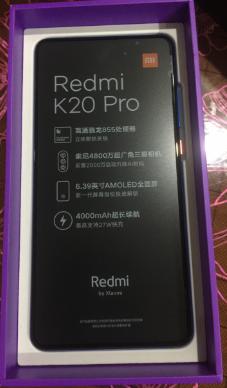 Xiaomi/小米 Redmi 红米 K20Pro 8GB+128GB 冰川蓝 移动联通电信全网通4G手机 弹出式全面屏拍照游戏智能手机晒单图