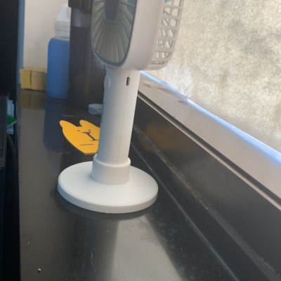 澳柯玛手持风扇迷你扇低噪USB充电便携旅行可带晒单图