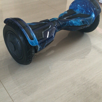 阿尔郎（AERLANG）平衡车儿童两轮成人体感车智能双轮电动越野轮代步车扭扭车手提平行漂移车N2-F蓝星空自平衡蓝牙音乐晒单图