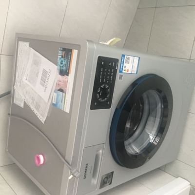 西门子（SIEMENS）WM12L2C88W 8公斤全屏触控 全自动大件洗 超薄变频滚筒洗衣机（银色）晒单图