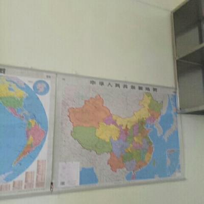 中国地图＋世界地图( 无拼缝专业挂图套装组合）晒单图