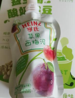 Heinz亨氏苹果西梅泥78g 辅食添加初期以上晒单图