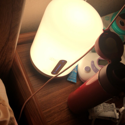 小米（MI)米家床头灯2 智能灯 米家APP控制 护眼卧室阳台灯 触控交互 智能家居日用 智能照明晒单图