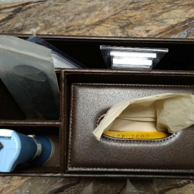 皮革多功能纸巾盒 客厅茶几桌面遥控器收纳盒餐巾抽纸盒可爱简约 古典花 pu仿皮革其他clevermama晒单图