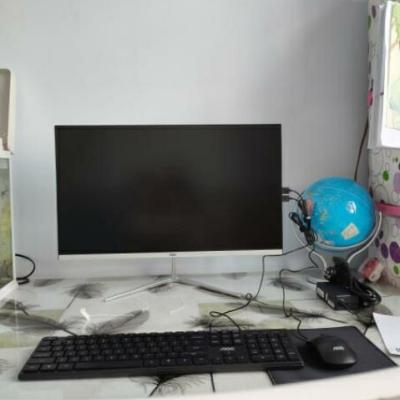 AOC AIO737 23.8英寸i3 九代超薄高清双硬盘一体机电脑(i3 9100 8G 256G 1T)晒单图