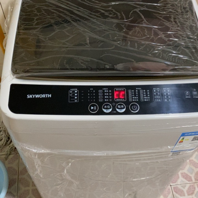 创维((SKYWORTH) T75F 7.5公斤全自动波轮洗衣机 秀图送6年延保 24小时预约 静音节能 家用经济晒单图