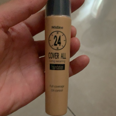 Mistine/蜜丝婷24小时粉底液遮瑕防晒SPF15保湿持久控油奶油肌 F2自然色 25g晒单图