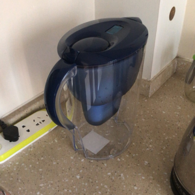 碧然德(BRITA)过滤净水器 家用滤水壶 净水壶 海洋系列3.5L蓝色一壶4芯装晒单图