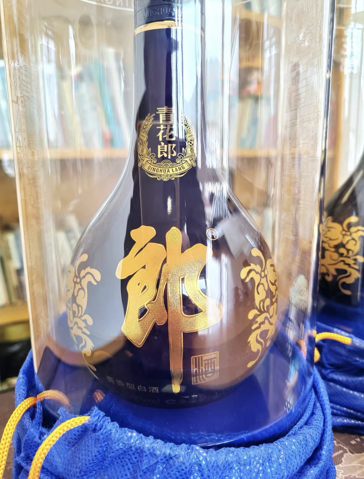 郎酒旗舰店]郎青花郎陈酿53度酱香型白酒500ml*1【价格图片品牌报价